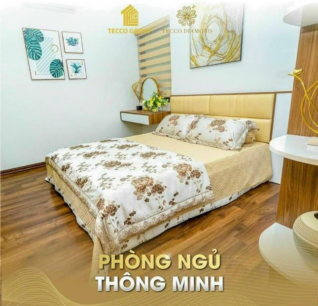 Duy nhất 3 căn 3PN lô góc view thoáng đẹp nhất chung cư Tecco Diamond Thanh Trì