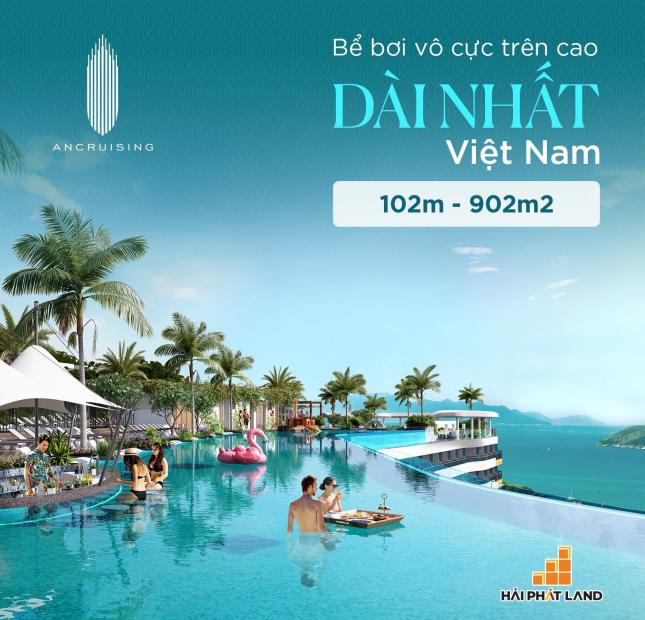 Căn hộ khách sạn Ancruising Nha Trang, sở hữu lâu dài, mặt biển Trần Phú
