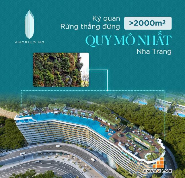 Chỉ 1.8 tỷ bạn sở hữu ngay căn hộ 5 sao full nội thất mặt tiền biển Trần Phú