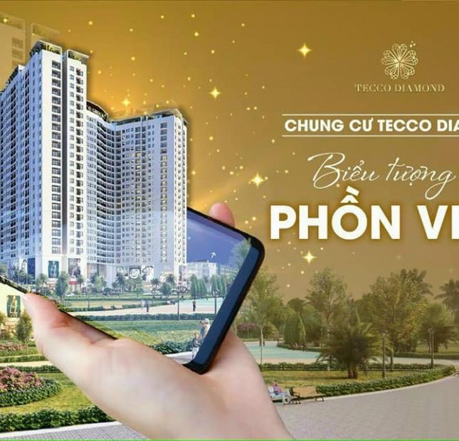 Cơ hội sở hữu suất ngoại giao căn hộ 2PN 64m2 dự án Tecco Diamond Thanh Trì