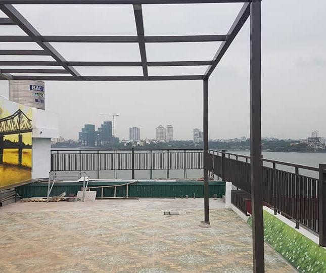 Bán nhà 35 tỷ phố Trích Sài Tây Hồ 150m2, 8T, MT9m gara ô tô view hồ