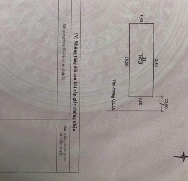 Bán nhà 2 tầng mặt Phố Quang Trung, Phường Đông Vệ 107.3m2, mặt tiền 5.8m, gần ngã tư Voi giá tốt