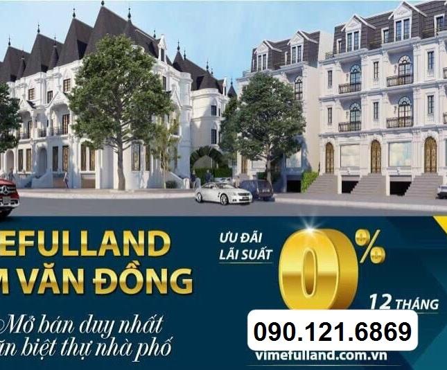 Ra mắt 30 căn biệt thự liền kề Vimefulland Phạm Văn Đồng