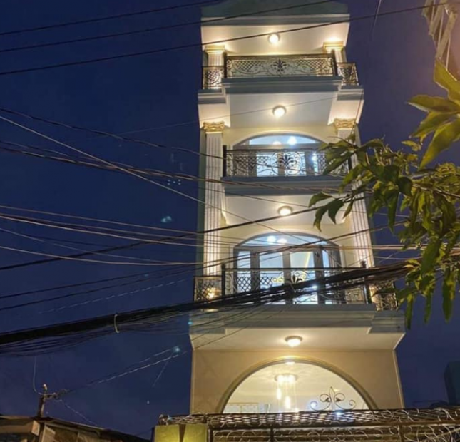 Bán Nhà Mẫu 5 tầng! MT Nguyễn Văn Lượng, P.16, GV 75m2 giá 9,5 tỷ TL