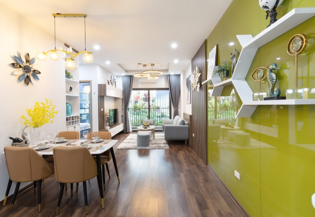 Sở hữu căn hộ 2PN 64.1m2  rẻ đẹp nhất chung cư Tecco Diamond Thanh Trì