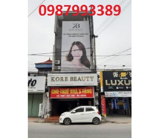 Chính chủ cho thuê tòa nhà 5 tầng vị trí đẹp ở Yên Mỹ, Hưng Yên, 0987993389