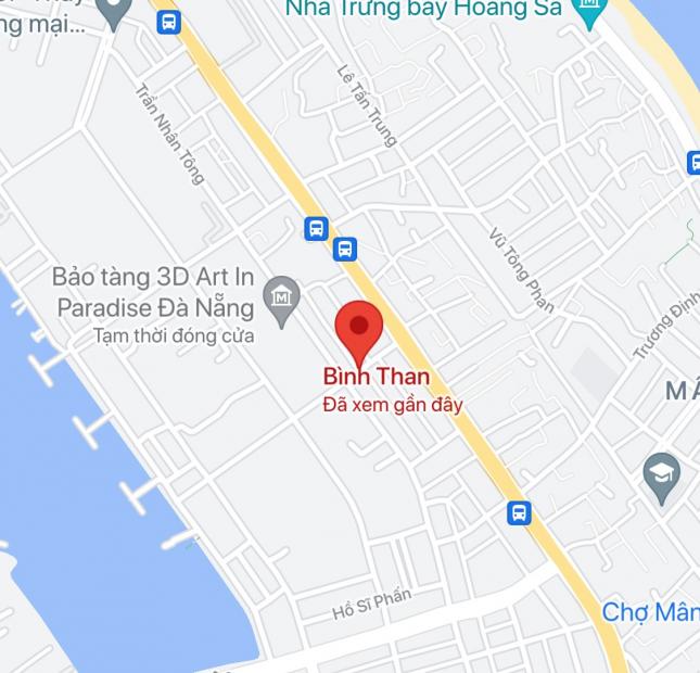Bán nhà kiệt Bình Than, Phường Thọ Quang, Quận Sơn Trà, DT: 104 m2. Giá: 3,45 tỷ