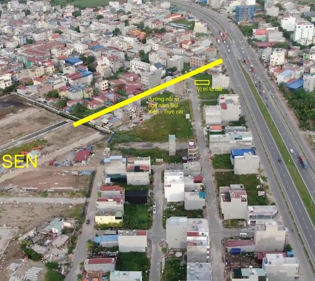 Cần tiền xây nhà mình cần bán mảnh đất Tái Định Cư A51 Hồ Sen - Lê Chân