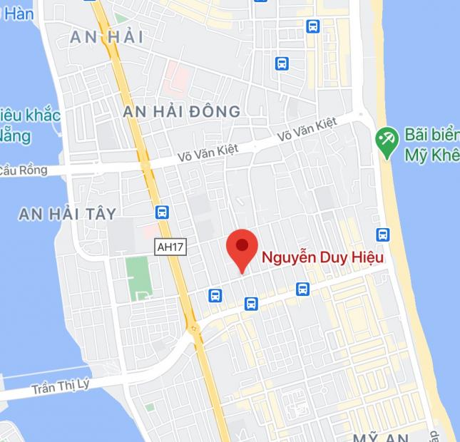 Bán nhà kiệt Nguyễn Duy Hiệu, Phường An Hải Đông, Quận Sơn Trà DT: 163.1 m2. Giá: 9,6 tỷ