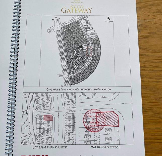 Bán lô BT12-01 dt 193m2, giá hđ 4,512 tỉ, cần bán gấp 4 tỉ trả nợ mùa dịch, LH 0938234510