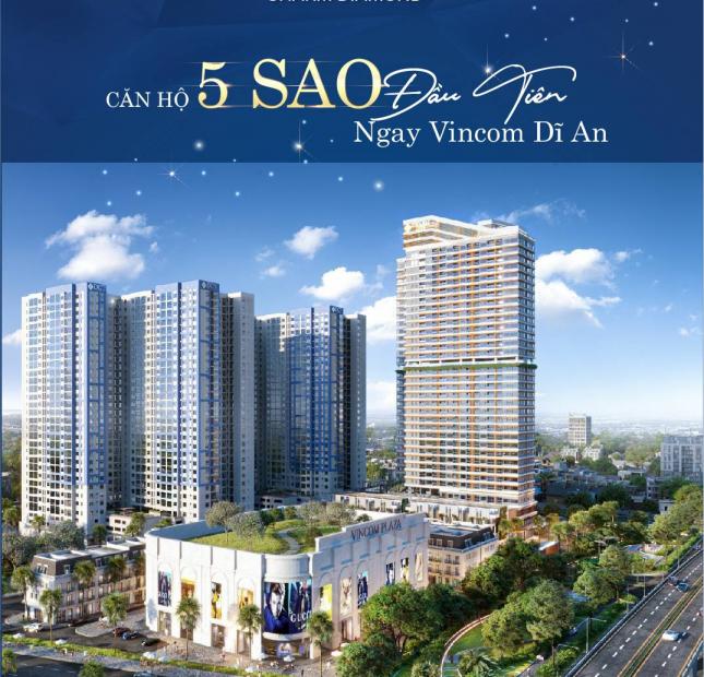 Thanh toán 250 triệu sở hữu căn hộ Resort liền kề Vincom Plaza Dĩ An Bình Dương