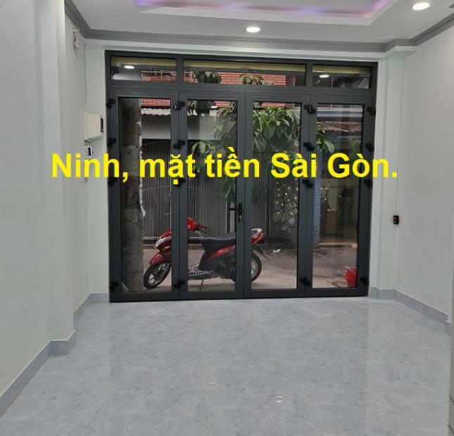 Nhà MT KD cực tốt ngay Phạm Văn Hai, P5, Tân Bình, 3 tầng. Ninh mặt tiền