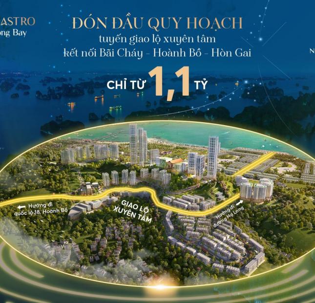 THE ASTRO HALONG BAY TUNG ƯU ĐÃI KHỦNG CHO CÁC NHÀ ĐẦU TƯ đóng 40% 1.1 tỷ sở hữu 