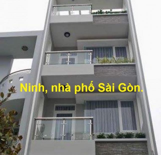Nhà HXH Lam Sơn, P2, Tân Bình, 43m2, 4 tầng, giá rẻ. Ninh nhà phố.