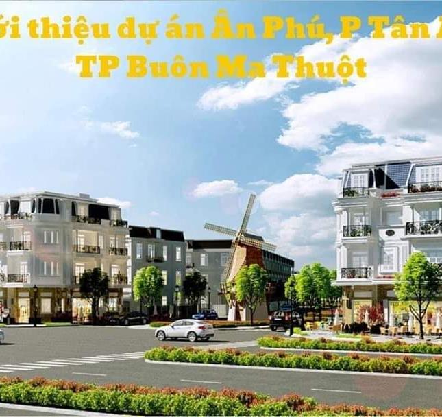 Siêu phẩm nhà phố mặt tiền Hà Huy Tập 32m, khu đô thị Ân Phú, Buôn Ma Thuột