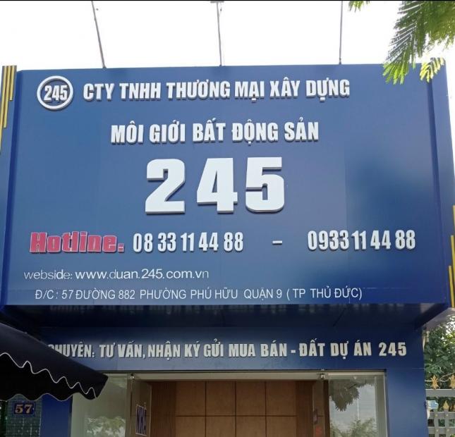 Chuyên mua bán đất khu dự án Đại Học Quốc Gia 245,đường Ghò Cát,phường Phú Hữu,Quận 9.Giá tốt nhất.