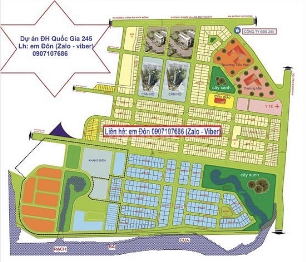 Mua bán đất nền dự án tư vấn đất dự án ĐH Quốc Gia 245 phường Phú Hữu Quận 9 Giá rẻ 2024