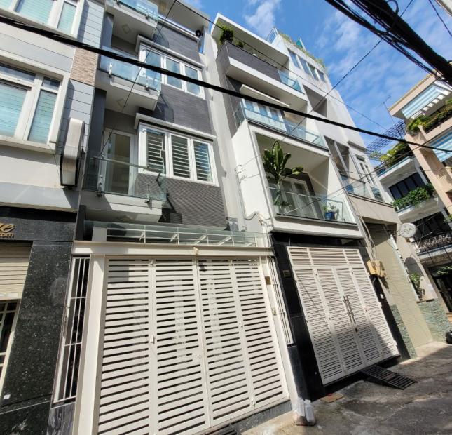 Bán nhà đẹp góc 2 MT HXH Mạc Đỉnh Chi - Quận 1. DT: 8,2x16m. H+4 tầng.