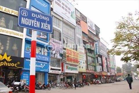 Bán nhà mặt phố Nguyễn Xiển, vỉa hè rộng, Ô tô, kinh doanh, văn phòng, dt 70m2, Giá 28.6 tỷ.