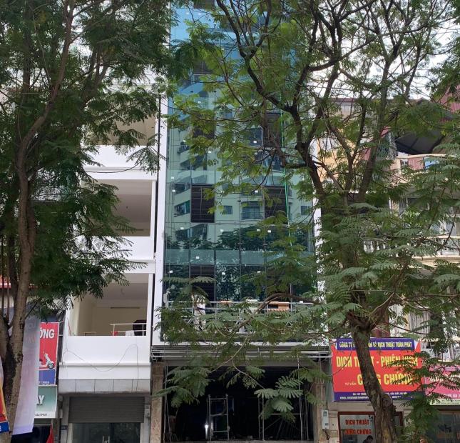 Tòa văn phòng Mặt phố Trần Đăng Ninh-Xây mới-8 tầng 1 hầm mặt tiền 5M 90M2-56 Tỷ