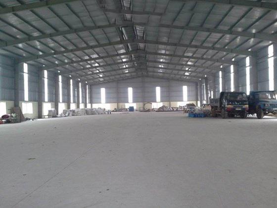 Cho thuê kho xưởng DT 5500m2, DT nhà xưởng xây dựng 3300m2 tại KCN Hapro, Gia Lâm, Hà Nội.