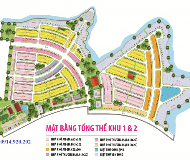 Bán lô đất khu 1, khu đô thị Long Hưng, Biên Hòa, kề bên công viên, dt 100m2 giá 2,73 tỷ