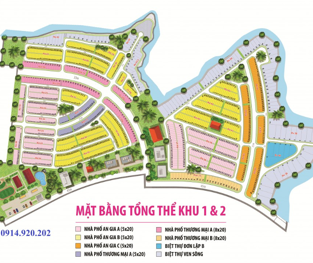  Bán lô đất khu 1, khu đô thị Long Hưng City, đường 21m, dt 102m2, lô Rd46, giá 3,9 tỷ