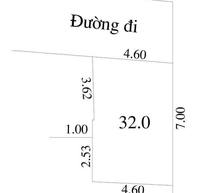 Chỉ với 1.6 tỷ có ngày mảnh đất ô tô đỗ tại Di Trạch, Hoài Đức