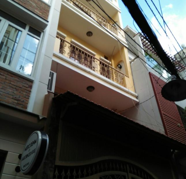 Bán nhà MT đường Tăng Bạt Hổ - Lý Thường Kiệt, Q5, DT: 4x27m, 4 lầu thang máy, gần BV Chợ Rẫy