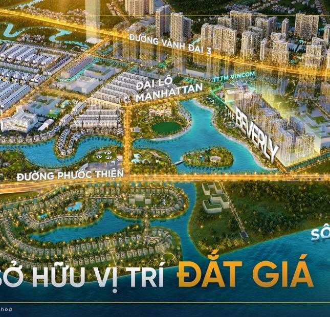 Căn Hộ Vinhomes  THE BEVERLY SOLARI, Tráng Lệ Phong Cách Bờ Tây Nước MỸ