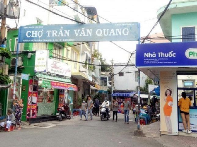 Nhà HXT Trần Văn Quang, P10, Tân Bình, 90m2, nở hậu, giá bèo. Ninh nhà phố.