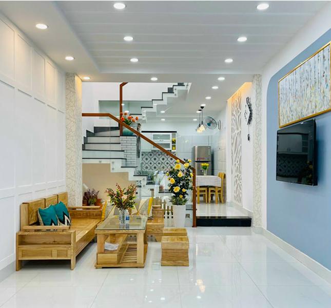 Bán nhà đẹp, HXH Lê Văn Thọ, 44m2, tặng nội thất, sát CV Làng Hoa, 4.6 tỷ.