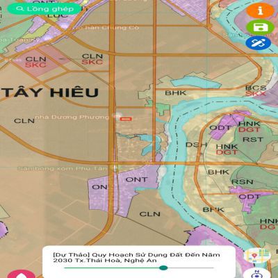 CHÍNH CHỦ CÓ LÔ ĐẤT CẦN BÁN  Xóm Phú Tân , Xã Tây Hiếu , Thị Xã Thái Hoà , Tỉnh Nghệ An