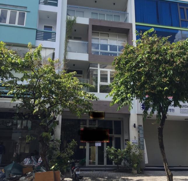 Cho thuê nhà phố kinh doanh Phú Mỹ Hưng, Q7, trệt, lửng 3 lầu, giá tốt 