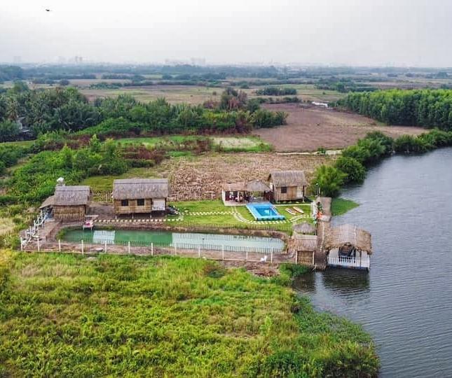 Đất Nền mặt sông Nhơn Trạch . sổ Hồng . Giá 1tr/m2