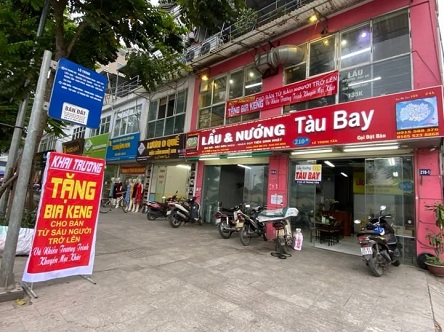 Chính chủ cần nhượng lại cửa hàng Lẩu Tàu Bay tại 210  Lê Trọng Tấn, Thanh Xuân, Hà Nội.