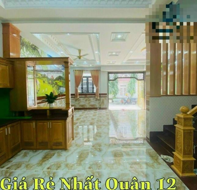 Q12.134.ĐƯỜNG 8M CÓ LỀ - NGANG 7M HIẾM - 4 TẦNG, NHÀ ĐẸP Ở NGAY - KHU NHÀ CAO TẦNG - KHU AN NINH,