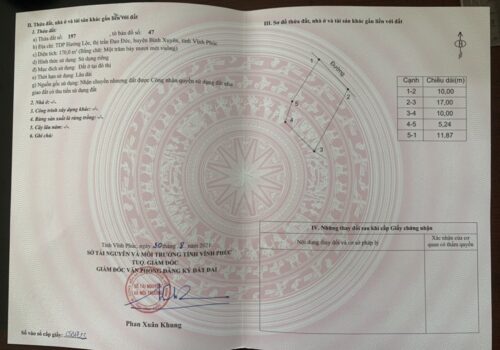 MÌNH ĐƯỢC ỦY QUYỀN BÁN GIÚP NGƯỜI BÀ CON XA LÔ ĐẤT ĐẸP 2 MẶT TIỀN
