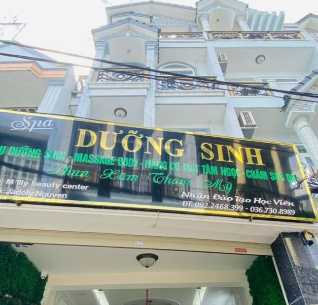 Nhà hẻm xe hơi Nguyễn Văn Lượng Phường 16 mặt bằng kinh doanh Spa  ,..