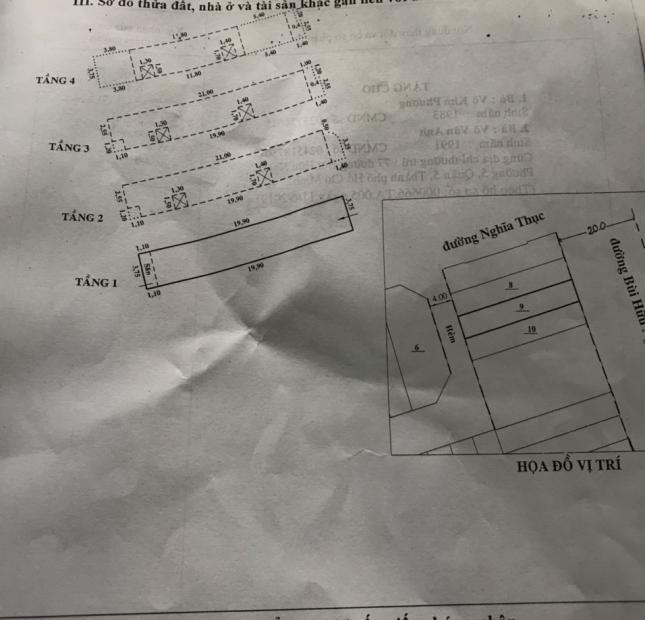 Bán nhà mặt tiền BÙI HỮU NGHĨA Phường 5 Quận 5  