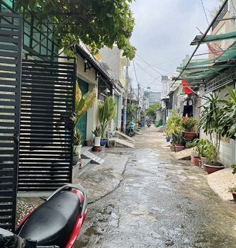 BÁN NHÀ HẺM 453 LÊ VĂN KHƯƠNG, PHƯỜNG HIỆP THÀNH, QUẬN 12