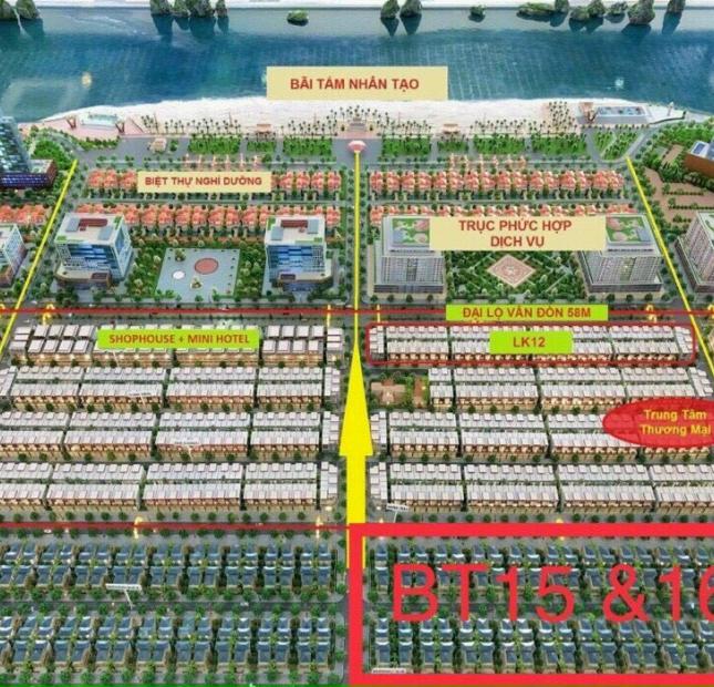 BIỆT THỰ BIỂN SỞ HỮU LÂU DÀI KHÔNG YÊU CẦU XÂY DỰ ÁN PHƯƠNG ĐÔNG VÂN ĐỒN QUẢNG NINH CHỈ 26.5TR/M2