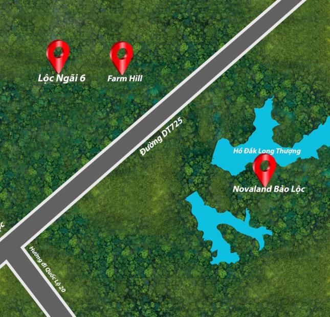 ĐẤT NỀN LỘC NGÃI - BẢO LÂM - LAM ĐỒNG GIÁ TỪ 1,8TR/M2 LIÊN HỆ CHÍNH CHỦ.