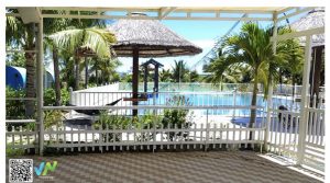 Khu happy garden cách biển hồ tràm 600 m