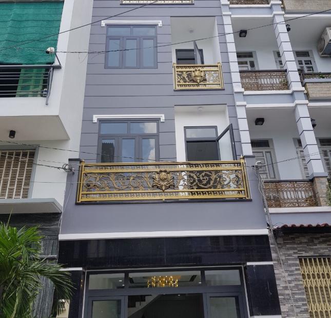 Bán nhà Bình Tân,KP2,B.HH. DT:4x15m, 4 lầu. Nhà mới 