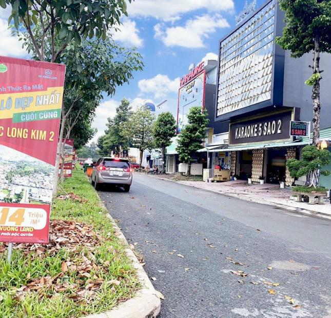 BÁN ĐẤT NỀN 2 MẶT TIỀN TT BẾN LỨC GIÁ F0.