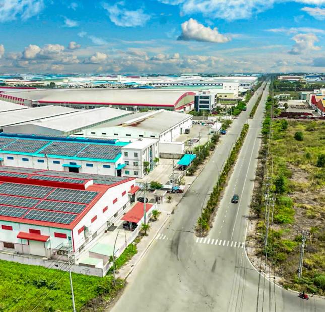 Bán đất xưởng 5000m2, 11000m2 giá rẻ nhất KCN Tân Đô, Đức Hòa, Long An