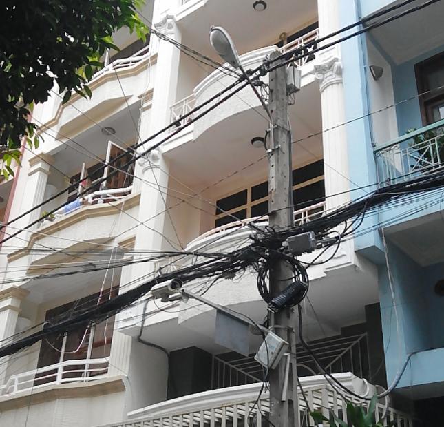Bán căn nhà mặt tiền Ba Đình P.10, Q.8, DT: 6.5x32m, nở hậu 8m, 1 hầm 5 lầu 50PN, 50WC, giá 31 tỷ 