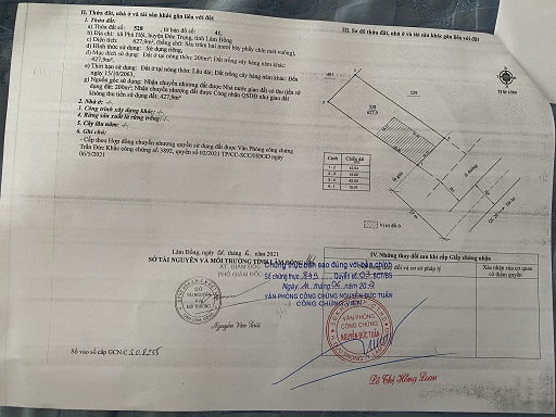 Chính chủ cần bán đất tại Phú Hội - huyện Đức Trọng - tỉnh Lâm Đồng
