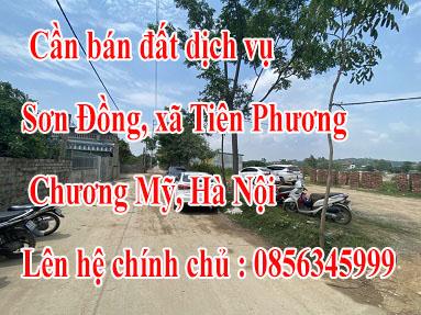 Cần bán đất dịch vụ Sơn Đồng, xã Tiên Phương, Chương Mỹ, Hà Nội